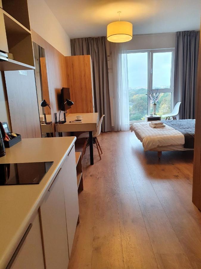 Warsaw Apartments - Luxury Top-View Aparthotel ภายนอก รูปภาพ